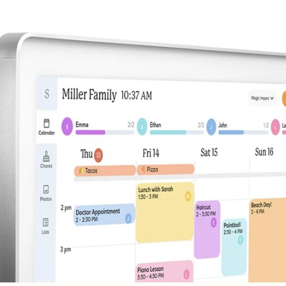 Skylight Calander Max (27 inches) w Shadow Box - Picture 3 of 6